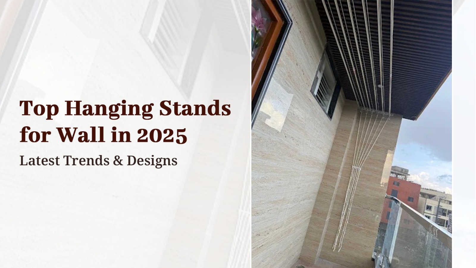 Hanging Stands for Wall